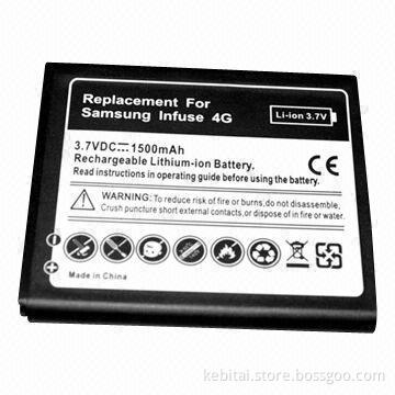 Mobile Phone Battery, Suitable for Samsung Infuse 4G, with 1,700mAh High Capacity